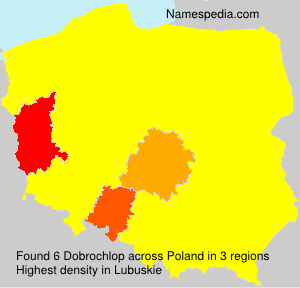 Surname Dobrochlop in Poland Surname Dobrochlop in Poland