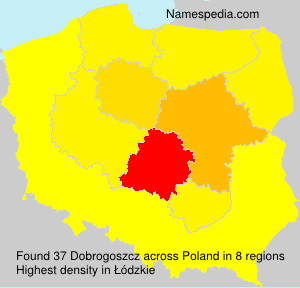 Surname Dobrogoszcz in Poland Surname Dobrogoszcz in Poland