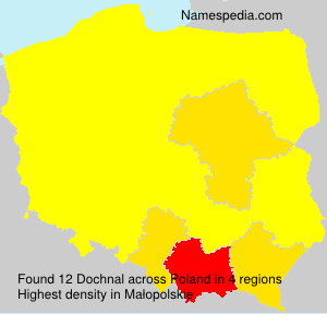 Surname Dochnal in Poland Surname Dochnal in Poland
