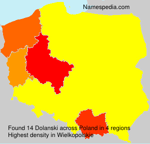 Surname Dolanski in Poland Surname Dolanski in Poland