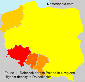 Surname Doleczek in Poland Surname Doleczek in Poland