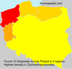 Surname Dolgowski in Poland Surname Dolgowski in Poland