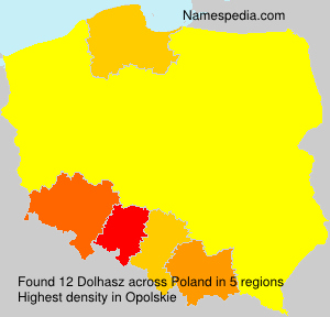Surname Dolhasz in Poland Surname Dolhasz in Poland
