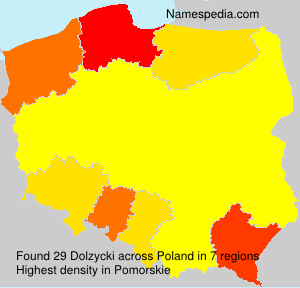 Surname Dolzycki in Poland Surname Dolzycki in Poland