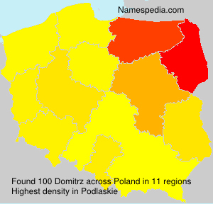 Surname Domitrz in Poland Surname Domitrz in Poland