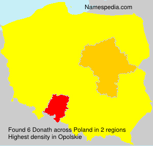 Surname Donath in Poland Surname Donath in Poland