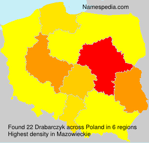 Surname Drabarczyk in Poland Surname Drabarczyk in Poland