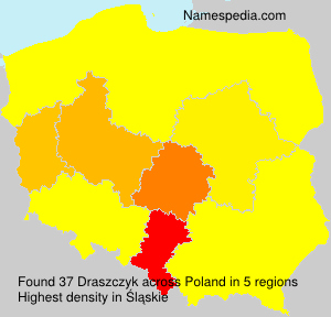 Surname Draszczyk in Poland Surname Draszczyk in Poland