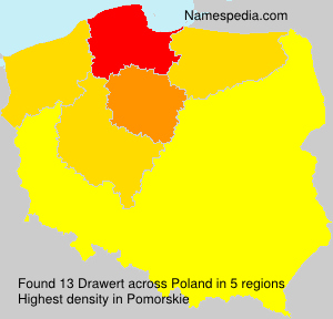 Surname Drawert in Poland Surname Drawert in Poland