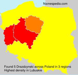 Surname Drazdzynski in Poland Surname Drazdzynski in Poland