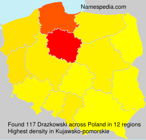 Surname Drazkowski in Poland Surname Drazkowski in Poland