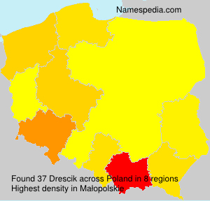 Surname Drescik in Poland Surname Drescik in Poland