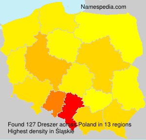 Surname Dreszer in Poland Surname Dreszer in Poland