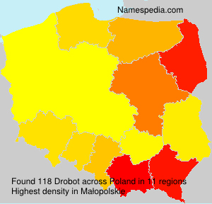 Surname Drobot in Poland Surname Drobot in Poland