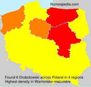 Surname Drobotowski in Poland Surname Drobotowski in Poland