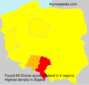 Surname Dronia in Poland Surname Dronia in Poland