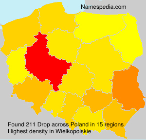 Surname Drop in Poland Surname Drop in Poland