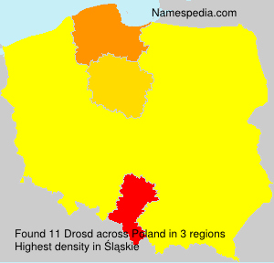 Surname Drosd in Poland Surname Drosd in Poland