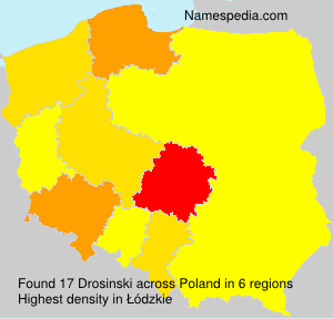 Surname Drosinski in Poland Surname Drosinski in Poland
