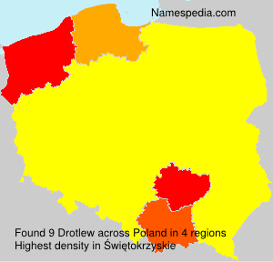 Surname Drotlew in Poland Surname Drotlew in Poland
