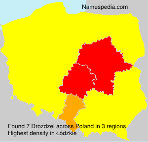 Surname Drozdzel in Poland Surname Drozdzel in Poland