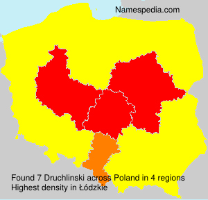 Surname Druchlinski in Poland Surname Druchlinski in Poland