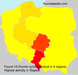 Surname Drymer in Poland Surname Drymer in Poland