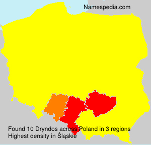 Surname Dryndos in Poland Surname Dryndos in Poland