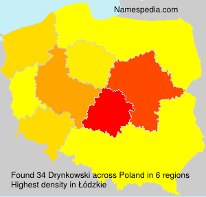 Surname Drynkowski in Poland Surname Drynkowski in Poland