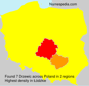 Surname Drzewic in Poland Surname Drzewic in Poland