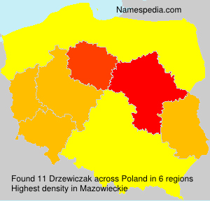 Surname Drzewiczak in Poland Surname Drzewiczak in Poland
