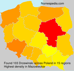 Surname Drzewinski in Poland Surname Drzewinski in Poland