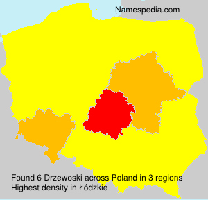 Surname Drzewoski in Poland Surname Drzewoski in Poland