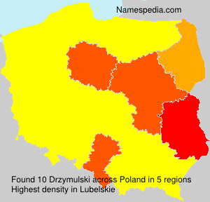 Surname Drzymulski in Poland Surname Drzymulski in Poland