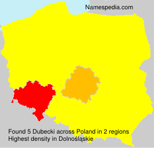 Surname Dubecki in Poland Surname Dubecki in Poland