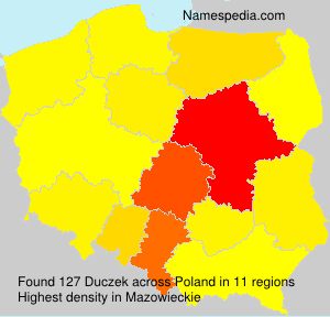Surname Duczek in Poland Surname Duczek in Poland