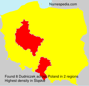 Surname Dudniczek in Poland Surname Dudniczek in Poland