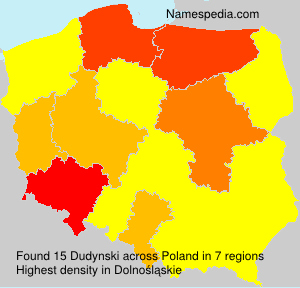 Surname Dudynski in Poland Surname Dudynski in Poland