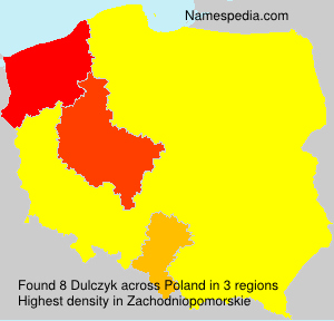 Surname Dulczyk in Poland Surname Dulczyk in Poland