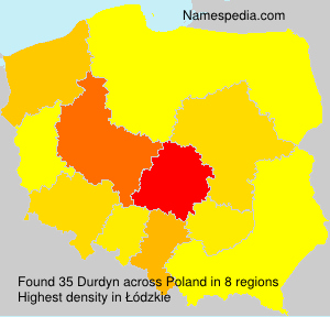 Surname Durdyn in Poland Surname Durdyn in Poland