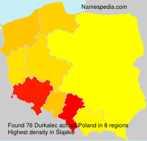 Surname Durkalec in Poland Surname Durkalec in Poland