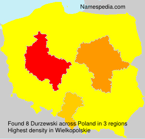 Surname Durzewski in Poland Surname Durzewski in Poland