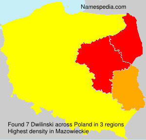 Surname Dwilinski in Poland Surname Dwilinski in Poland