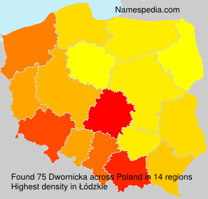 Surname Dwornicka in Poland Surname Dwornicka in Poland