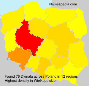 Surname Dymala in Poland Surname Dymala in Poland