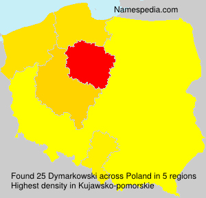 Surname Dymarkowski in Poland Surname Dymarkowski in Poland