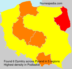 Surname Dymitry in Poland Surname Dymitry in Poland