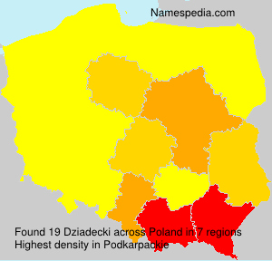 Surname Dziadecki in Poland Surname Dziadecki in Poland
