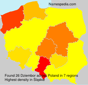 Surname Dziembor in Poland Surname Dziembor in Poland