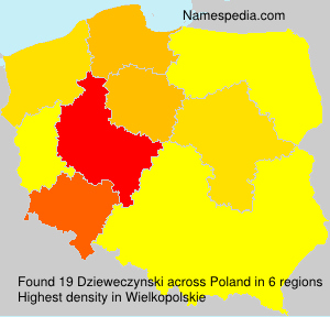 Surname Dzieweczynski in Poland Surname Dzieweczynski in Poland